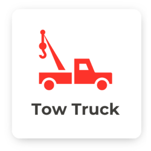 Select Tow Truck Service Button