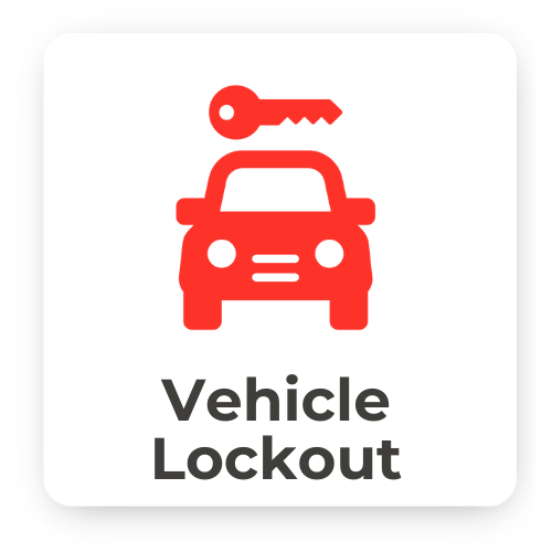 Select Vehicle Lockout Service Button
